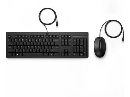 HP 225 drátová myš a klávesnice CZ/SK/ENG 286J4AA-BCM