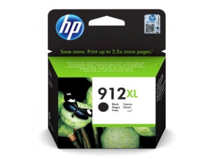 HP 912XL High Yield Black Original Ink Cartridge 3YL84AE-BGY