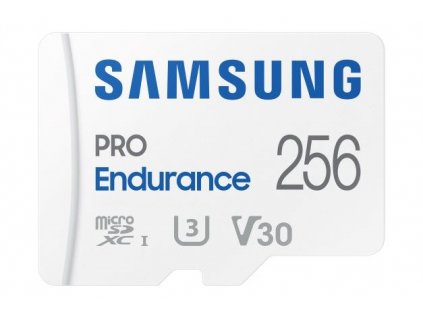 Karta Samsung micro SDXC 256GB PRO Endurance + SD adaptér MB-MJ256KA-EU