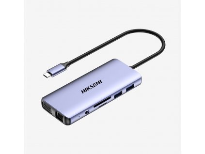 HIKSEMI hub DS11, Typ-C, 11v1, USB 3.0 HS-HUB-DS11(STD)-A-T-S-2U3-H-2U2-P-L-V Hikvision