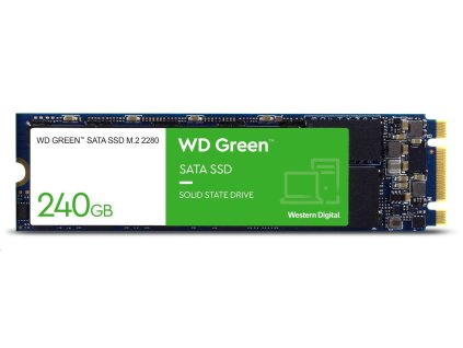 WD Green/240GB/SSD/M.2 SATA/3R WDS240G3G0B Western Digital