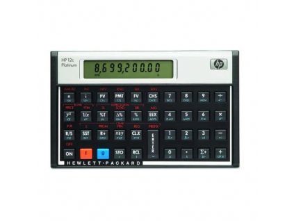HP 12c Platinum Financial Calculator - Finanční kalkulačka F2231AA-INT--PROMO