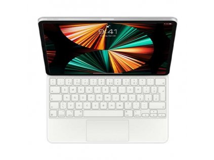 Apple Magic Keyboard pre iPad Pro 12.9" (3. - 6. generácie) - Slovenská - Biela MJQL3SL-A