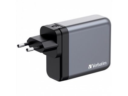 VERBATIM GaN Nabíječka do sítě GNC-140, 140W, 3x USB-C, 1x USB 32203 Verbatim