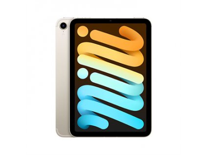 iPad mini Wi-Fi + Cellular 256GB Hviezdny biely (2021) MK8H3FD-A Apple