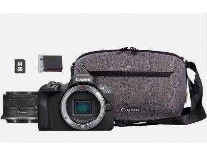 Canon EOS R100 + RF-S 18-45 IS STM + BAG + SD (TRAVEL KIT) 6052C072