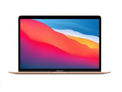 APPLE MacBook Air 13'', čip M1 s 8-jadrovým CPU a 7-jadrovým GPU, 256 GB, 8 GB RAM - zlatý mgnd3cz-a Apple