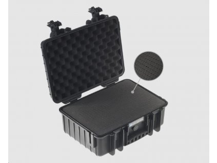 BW Outdoor Cases Type 4000 BLK SI (pre-cut foam) 4000-B-SI NoName