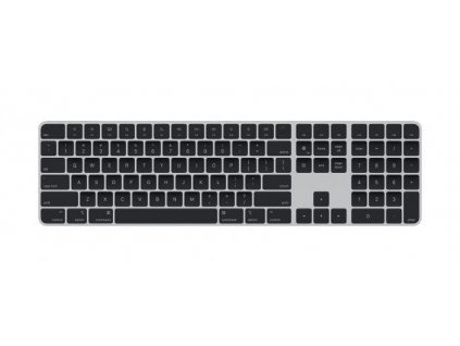 Apple Magic Keyboard (Touch ID, Numeric Keypad) - Black Keys - CZ mmmr3cz-a