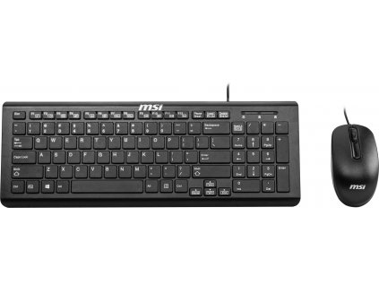 MSI SK9626M-CZ+Mouse set klávesnice s myší, USB, černá