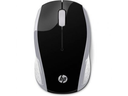 HP myš 200 bezdrátová stříbrná 2HU84AA-ABB