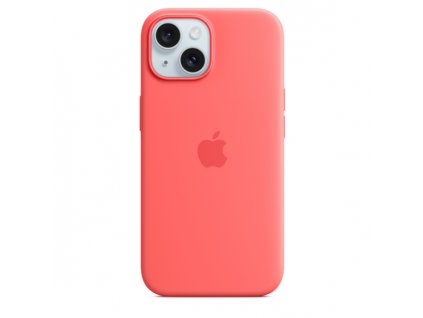 iPhone 15 Silicone Case with MS - Guava MT0V3ZM-A Apple