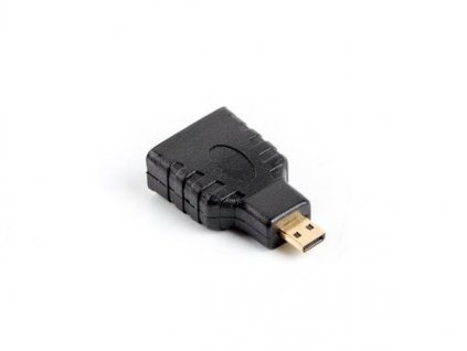LANBERG redukce HDMI (F) na HDMI MICRO (M), černý AD-0015-BK Lanberg