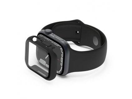 Belkin ochrana displeje 2v1 pro Apple Watch Série 4/5/6/SE/7/8/9, 40/41mm, černé - NOVÁ VERZE OVG003zzBK-REV
