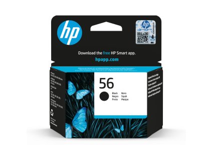 HP C6656AE Ink Cart No.56 pro DJ 5550, PS 7x50, 7x60, 19ml, Black C6656AE-UUQ