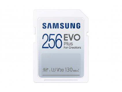 Samsung EVO Plus/SDXC/256GB/130MBps/UHS-I U3 / Class 10 MB-SC256K-EU