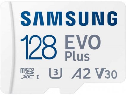 Samsung EVO Plus/micro SDXC/128GB/160MBps/UHS-I U1 / Class 10/+ Adaptér MB-MC128SA-EU