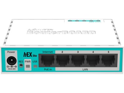 Mikrotik RB750r2 850MHz, 64MB RAM, 5x LAN, ROS L4