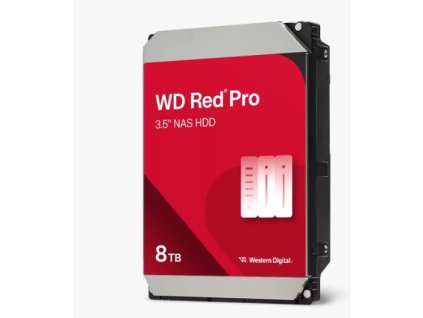 WD RED Pro NAS WD8005FFBX 8TB SATAIII/600, 512MB cache, CMR Western Digital