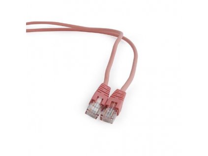 Gembird patch kábel CAT5e, UTP, 5 m, rúžový PP12-5M-RO