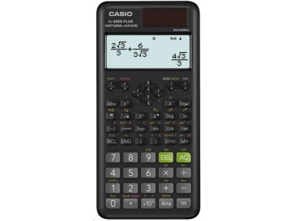 CASIO kalkulačka FX 85 ES Plus 2E, černá, školní, desetimístná FX-85ESPLUS-2-SETD Casio