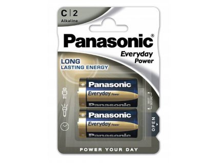 Panasonic Alkalická baterie LR14EPS/2BP Everyday Power (Blistr 2 ks) 4215,00