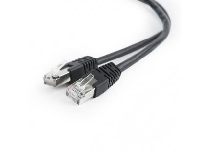 Gembird patch kábel CAT5e, FTP, 2 m, čierny PP22-2M-BK