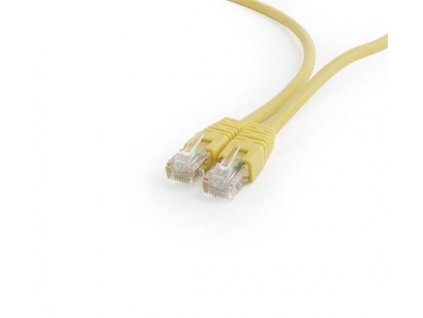 Gembird patch kábel Cat6 UTP, 0.25 m, žltý PP6U-0.25M-Y