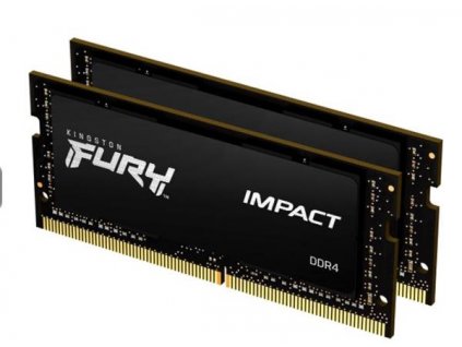 DDR 4 32 GB 2666MHz . SODIMM CL15 ..... Kingston FURY Impact (2x16GB) KF426S15IB1K2-32