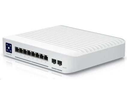 UBNT USW-Enterprise-8-PoE [8x 2.5G RJ45, 2x 10G SFP+, 120W rozpočet PoE, PoE+ 802.3af/at, 1,3" dotykový displej] USW-Enterprise-8-PoE-EU Ubiquiti