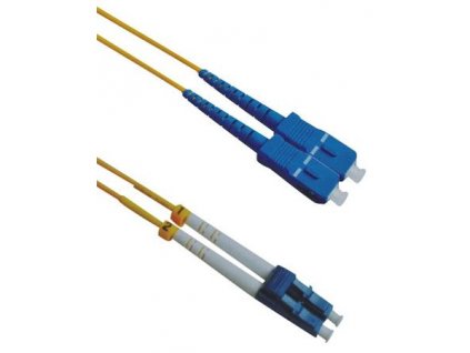 Masterlan optický patch cord, LCupc/SCupc, Duplex, Singlemode 9/125, 2m LCupc-SCupc-DSM.9-125-02 Opticord
