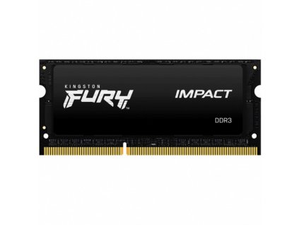 Kingston FURY Impact/SO-DIMM DDR3L/8GB/1866MHz/CL11/1x8GB/Black KF318LS11IB-8