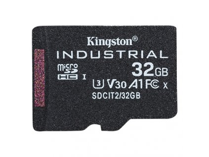 Kingston Industrial/micro SDHC/32GB/100MBps/UHS-I U3 / Class 10 SDCIT2-32GBSP
