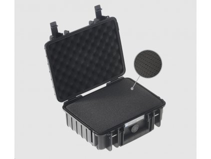BW Outdoor Cases Type 1000 BLK SI (pre-cut foam) 1000-B-SI NoName