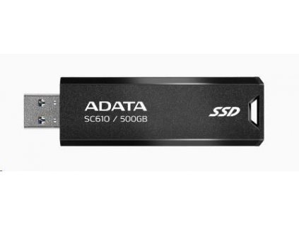 ADATA External SSD 2TB SC610 USB 3.2 Gen 2 černá SC610-2000G-CBK-RD