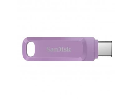 SanDisk Flash Disk 64GB Ultra Dual Drive Go, USB-C 3.2, Fialová SDDDC3-064G-G46L