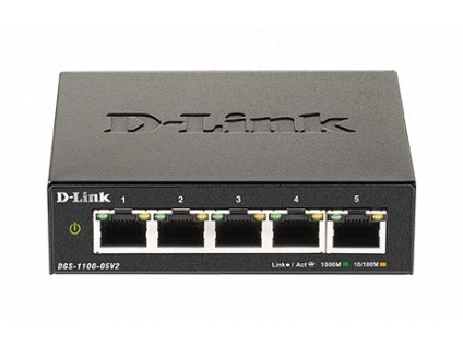 D-Link DGS-1100-05V2 Easy Smart Switch 10/100/1000 DGS-1100-05V2-E