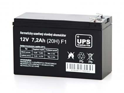 UPS baterie 12V 7,2Ah F1 14552 Fiamm