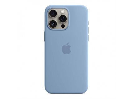 iPhone 15 Pro Max Silicone Case with MagSafe - Winter Blue MT1Y3ZM-A Apple