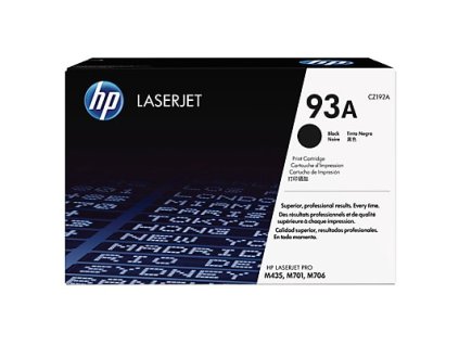 Čierna originálna tonerová kazeta HP 93A LaserJet (12 000 strán) CZ192A