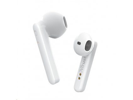 TRUST sluchátka Primo Touch Bluetooth Wireless Earphones - white 23783 Trust