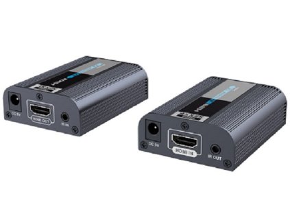 PremiumCord HDMI 2.0 extender 4Kx2K@60Hz na 60 m cez jeden kábel Cat6/6a/7 khext60-3