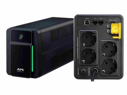 APC Back-UPS 750VA, 230V, AVR, zásuvky Schuko (410W) BX750MI-GR