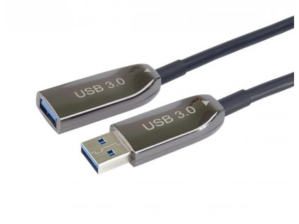 PremiumCord Optický predlžovací kábel AOC USB 3.0 A/muži - A/ženy, 15m ku3opt15