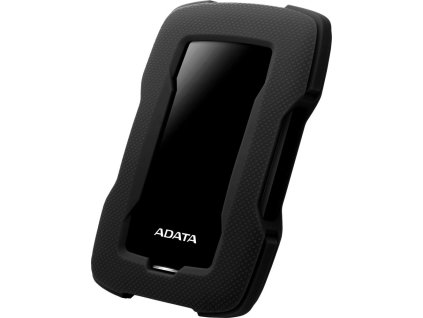 Externý pevný disk ADATA 2TB 2,5" USB 3.1 HD330, BLACK COLOR BOX, čierna (guma, odolná voči nárazom) AHD330-2TU31-CBK