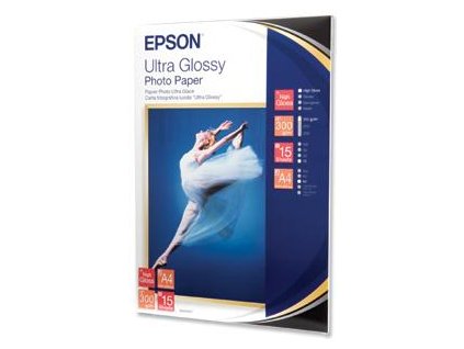 Papier EPSON A4 Ultra Glossy Photo (15 listov), 300 g/m2 C13S041927 Epson