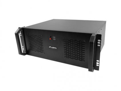 LANBERG RACKMOUNT SERVER CHASSIS ATX 350/10 19"/4U SC01-3504-10B Lanberg