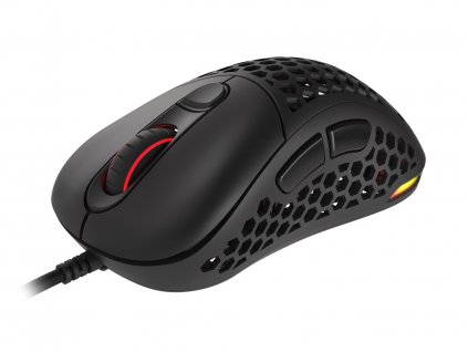 Ultralehká herní myš Genesis XENON 800, 16000 DPI, RGB, černá, PMW3389 NMG-1629