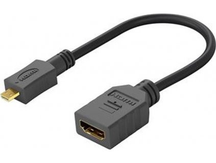 PremiumCord Flexi adaptér HDMI Typ A samice - micro HDMI Typ D samec pro ohebné zapojení kphdma-35