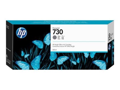 HP 730 300-ml Gray Ink Cartridge P2V72A